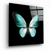 The Elegance of the Butterfly Glass Wall Art.